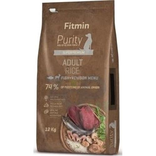 Fitmin Purity Adult Fish, Venison & Rice