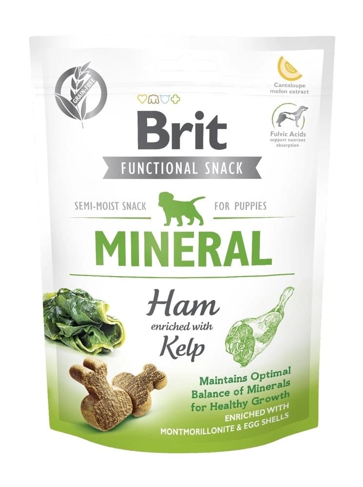 Brit Care Dog Functional Snack Mineral Ham Puppy