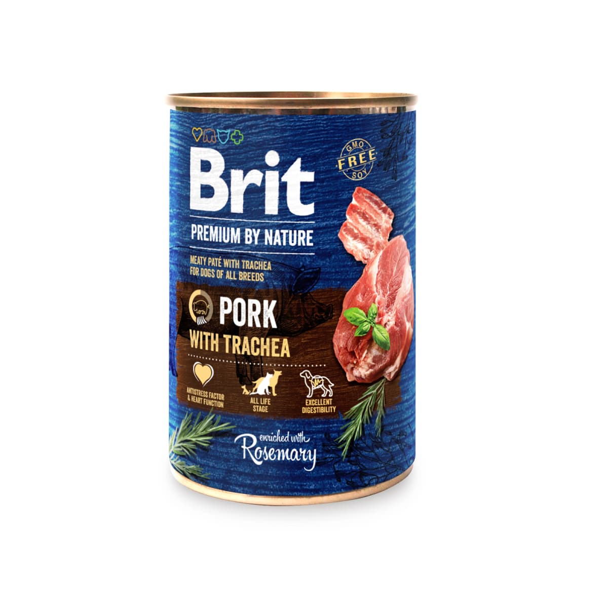 Brit Premium By Nature Pork With Trachea