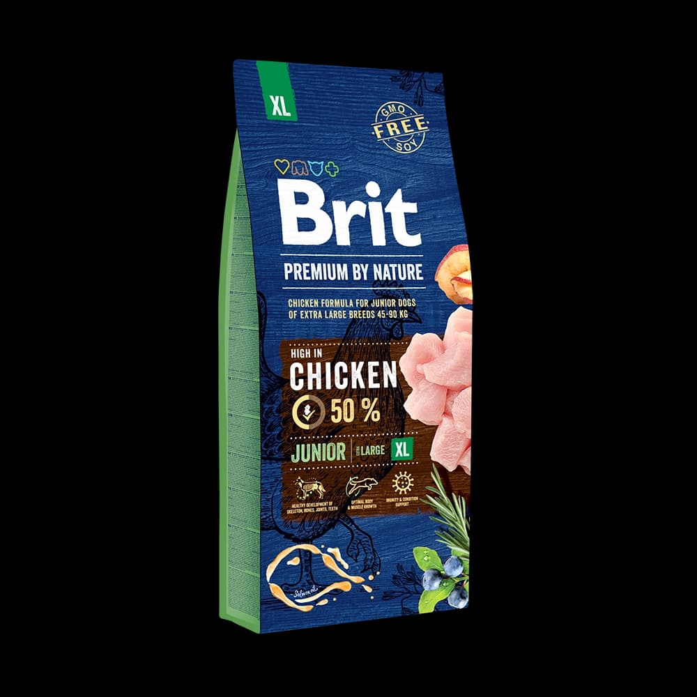 Brit Premium By Nature Junior XL Z Kurczakiem
