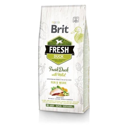Brit Fresh Duck & Millet Adult Run & Work