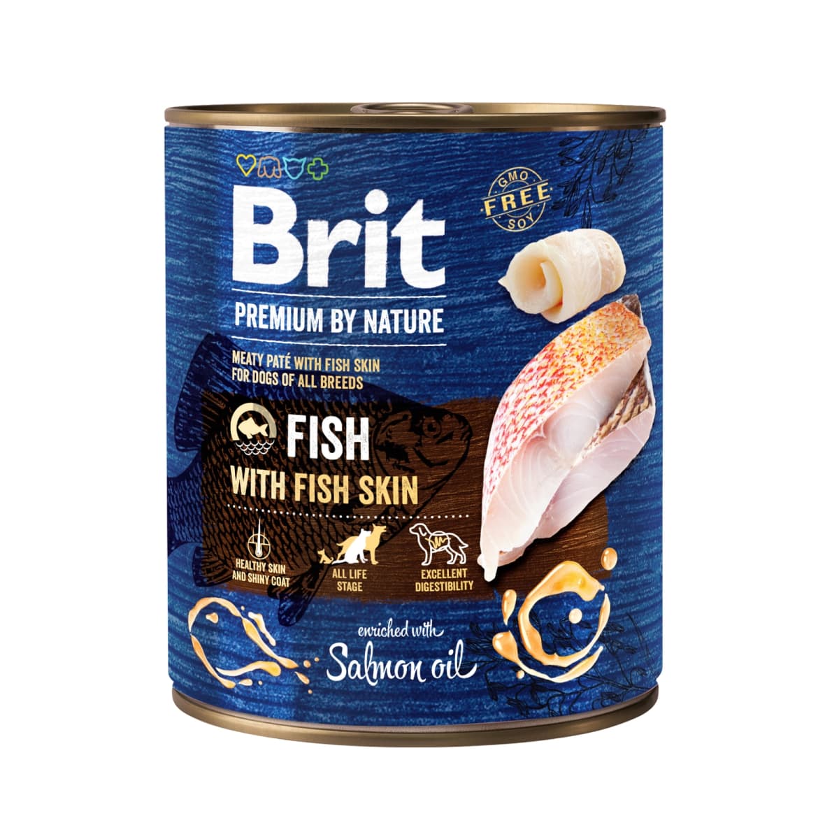 Brit Premium By Nature Fish With Fish Skin