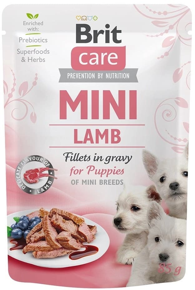 Brit Care Mini Lamb Fillets In Gravy For Puppy