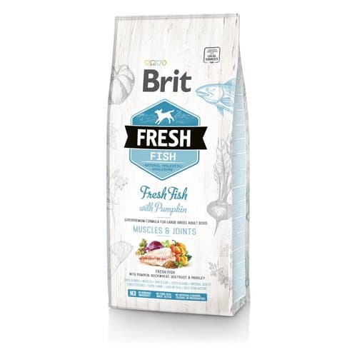 Brit Fresh Fish & Pumpkin Adult Large Muscles & Joints