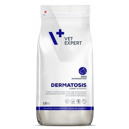 VETEXPERT Veterinary Diet Dog Dermatosis Rabbit&Potato