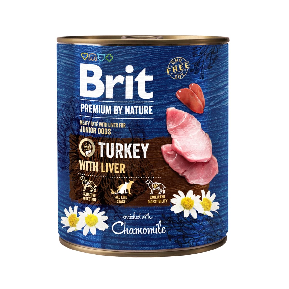 Brit Premium By Nature Turkey With Liver