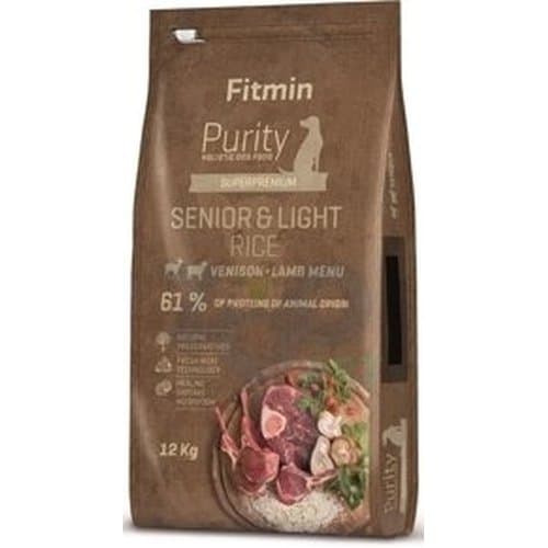Fitmin Purity Rice Senior&Light Venison&Lamb