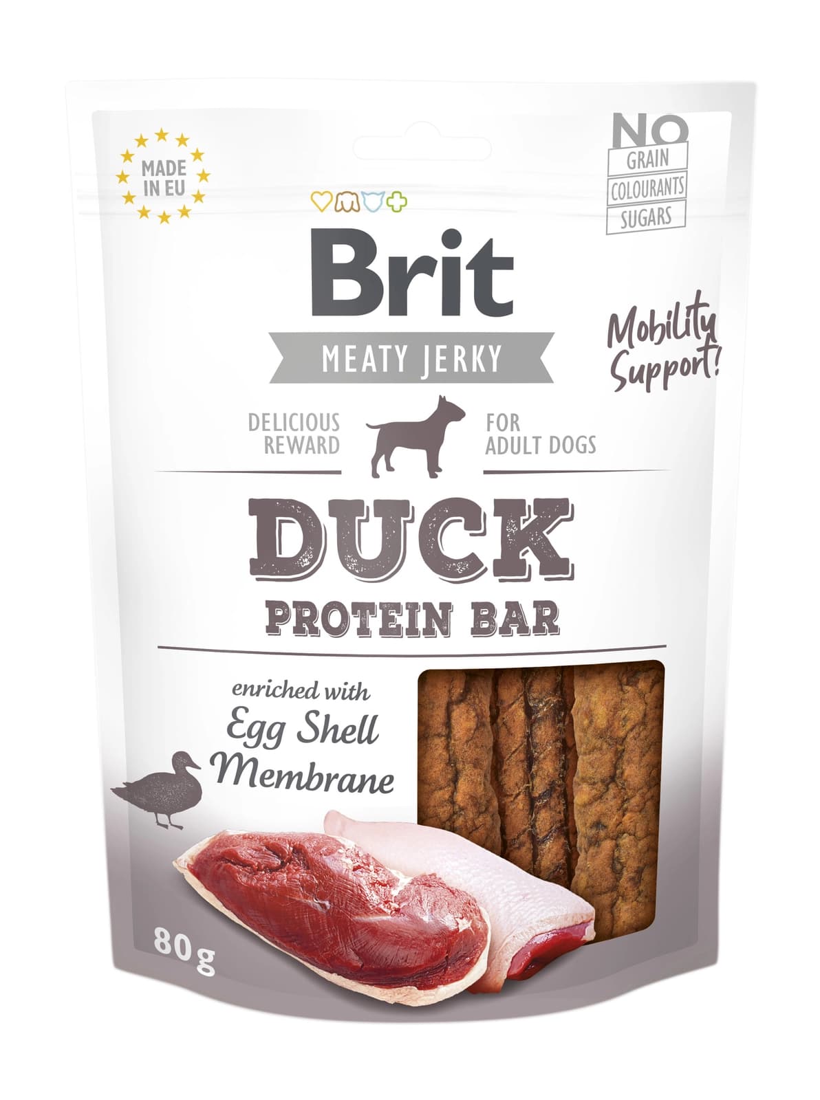 Brit Jerky Snack Duck Protein Bar