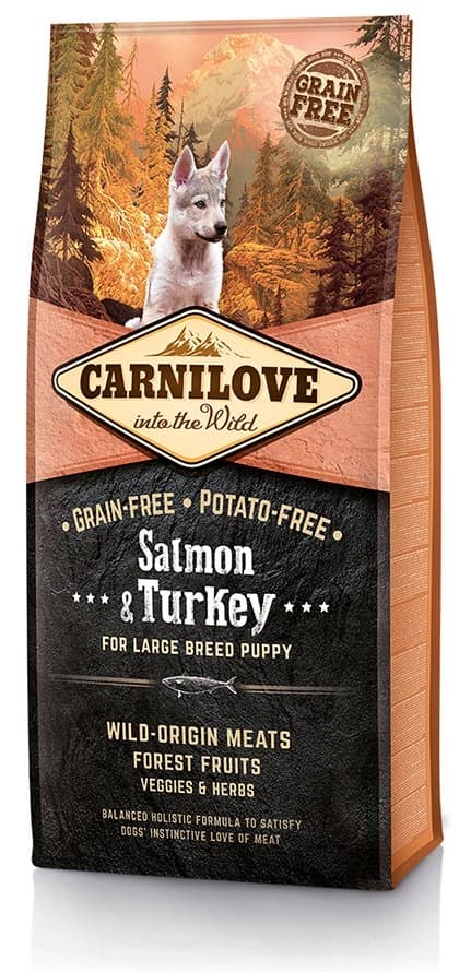 Carnilove Salmon & Turkey For Large Breed Puppy