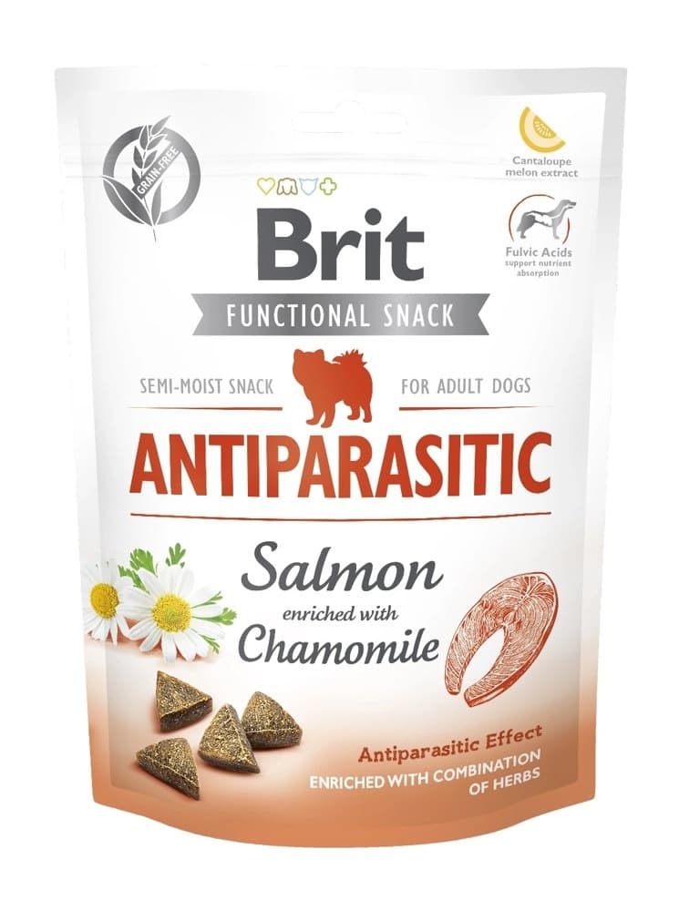 Brit Care Dog Functional Snack Antiparastic Salmon