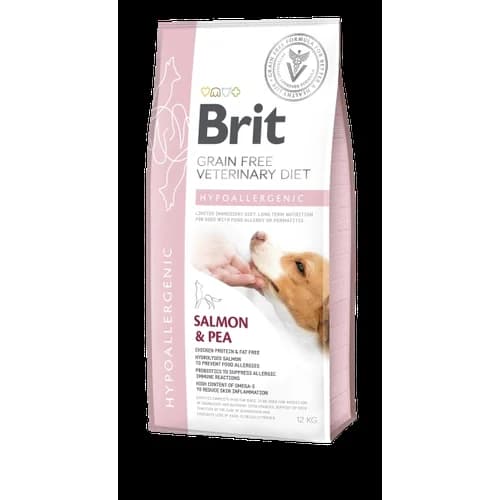 Brit Grain Free Veterinary Diet Dog Hypoallergenic Łosoś Z Groszkiem
