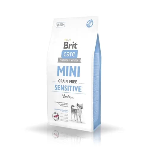 Brit Care Mini Grain Free Sensitive Z Dziczyzną