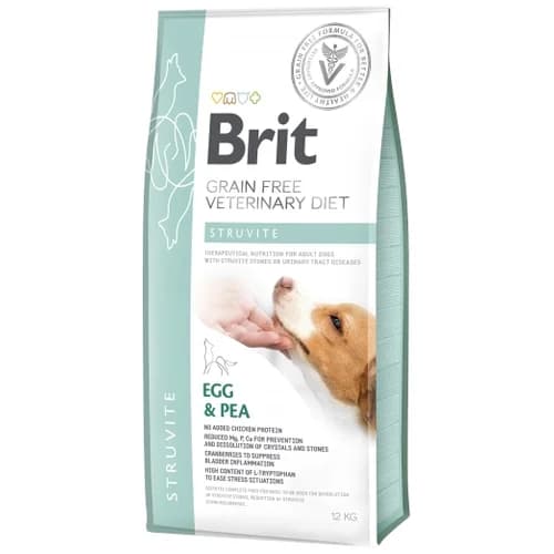 Brit Grain Free Veterinary Diet Dog Struvite Jajko Z Groszkiem