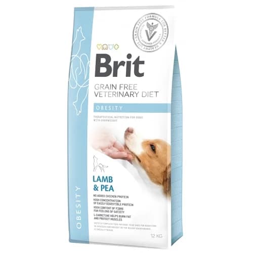 Brit Grain Free Veterinary Diet Dog Obesity Jagnięcina Z Groszkiem