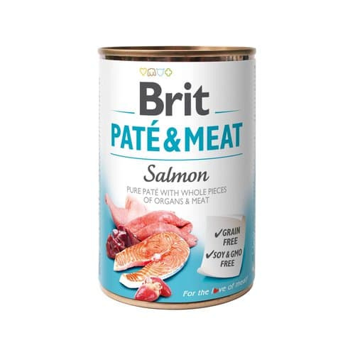 Brit Pate & Meat Z Łososiem