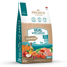 Karma Cielęcina z Łososiem Pokusa - Bezzbożowa