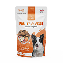 Ciastka dla psa- Fruits&Vege - owoce i warzywa