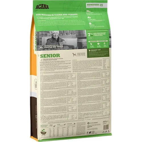 Acana Heritage Senior Dog – Zdrowa Karma Senior