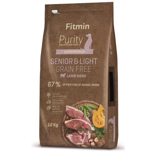 Fitmin Purity Senior Grainfree Light Lamb 12 kg