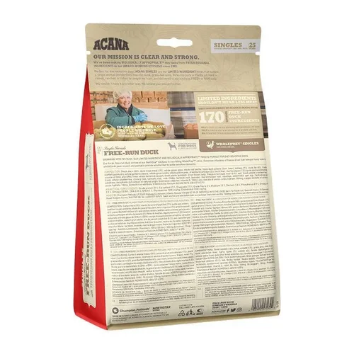 Acana Free-Run Duck - Bezzbożowa Karma Premium
