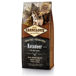 Carnilove Reindeer For Adult | Karma sucha bez zbóż