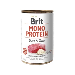 Brit Mono Protein Beef & Brown Rice – idealna karma dla psa