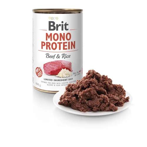 Brit Mono Protein Beef & Brown Rice – idealna karma dla psa